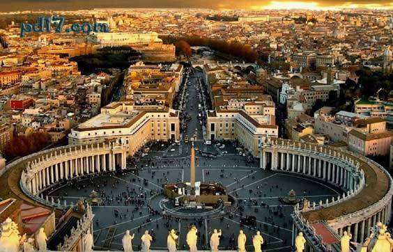 世界上最小的四个国家：梵蒂冈 0.44平方公里