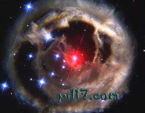 Top6：宇宙中最大的恒星：麒麟座V838