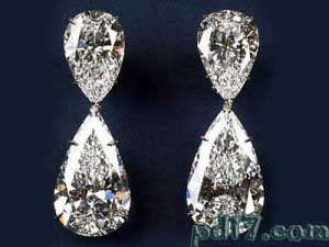 世界上最昂贵的珠宝Top6：Harry Winston公司的钻石吊坠耳环