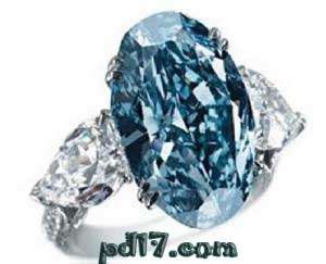 世界上最昂贵的珠宝Top4：萧邦公司的蓝钻戒指