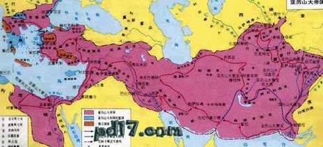 马其顿帝国版图