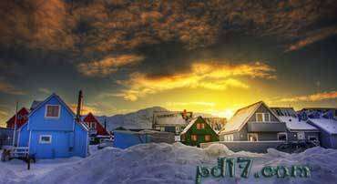 世界上最冷的国家Top2：格陵兰
