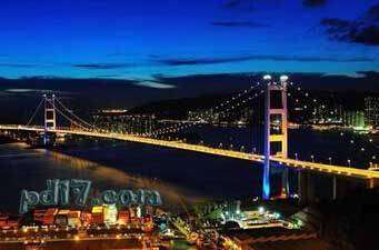世界最长的跨海大桥Top5：青马大桥