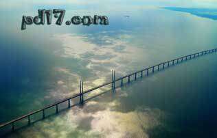 世界最长的跨海大桥Top4：厄勒海峡大桥