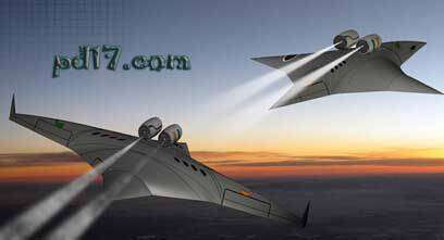美国航天局十大奇特项目Top9：超音速双向飞翼