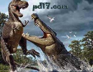 巨型古生物灭绝动物Top2：恐鳄