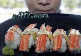 最昂贵的食物Top5：阿拉内塔寿司
