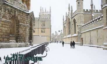 世界上最美的十大雪景Top6：牛津