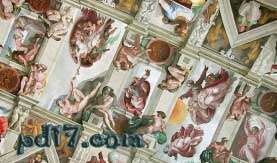 十大建筑奇迹的误传Top2：米开朗基罗画的西斯廷教堂