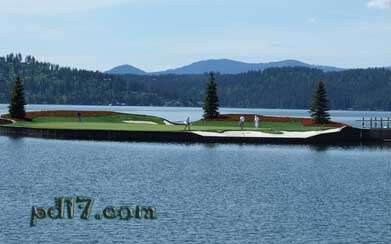 世界著名的水上景点Top7：科达伦高尔夫温泉酒店的水上高尔夫球场
