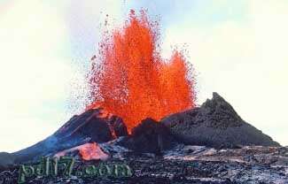 世界上独特风景的地区Top10：Pu'u O'o火山