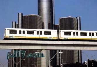 耗时耗资最多的废弃建筑Top9：底特律旅客捷运系统