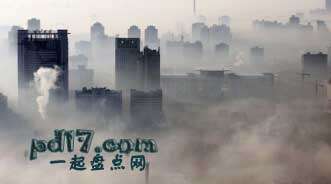 中国正在遭受的污染情况Top6：尘埃的冬天