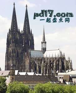 哥特式建筑风格代表作Top7：科隆大教堂