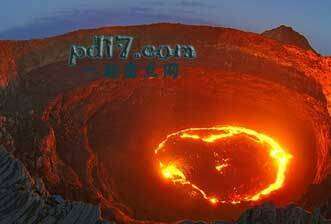 令人感到恐怖的十个地方Top3：Volcano of Erta Ale