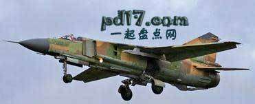 飞行速度最快的军用飞机Top9：MiG-23鞭挞者