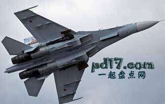 飞行速度最快的军用飞机Top8：Su-27侧卫