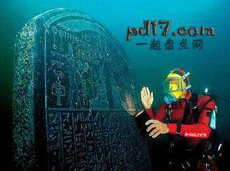 海洋中重要的文物发现Top9：埃及文物