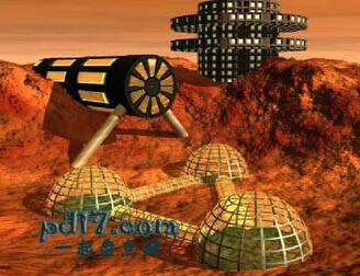 未来怪异的太空技术Top7：火星前哨