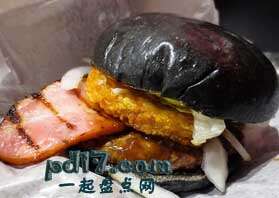 世界各地特殊的快餐Top4：黑忍者汉堡