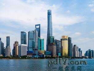 世界最高楼Top3：上海中心大厦