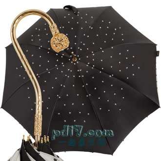 世界上最贵的雨伞Top9：“Il Marchesato”纯真丝和施华洛世奇水晶伞
