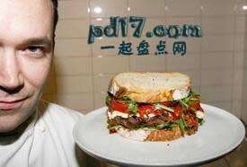 世界上最贵的三明治Top9：麦当劳三明治