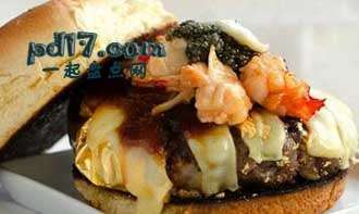 世界上最贵的三明治Top1：Douche汉堡三明治