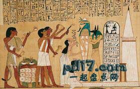 关于古埃及恐怖的事Top9：殉葬
