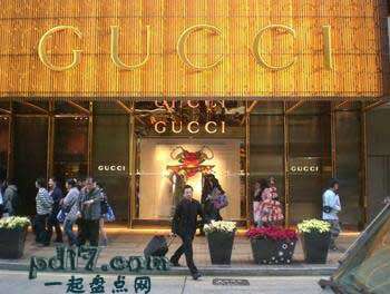 最贵最奢侈的时尚品牌Top6：Gucci