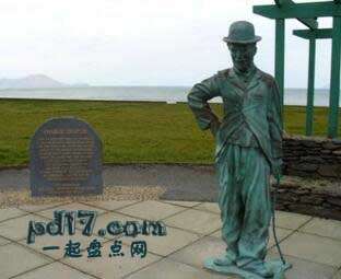 爱尔兰不寻常的旅游景点Top1：查理·卓别林雕像