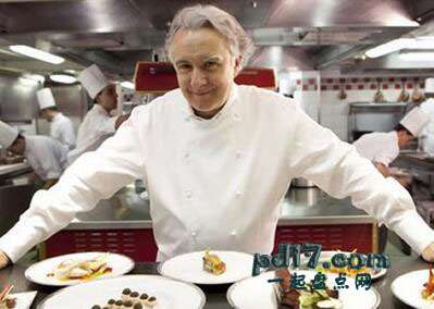 美国收入最高的厨师Top6：艾伦·杜卡斯1,200万美元