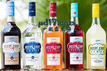 伏特加热门品牌排名Top5：Deep Eddy Vodka