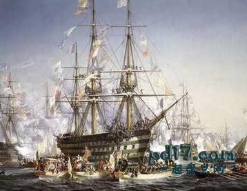 历史中的十大先进军舰Top7：拿破仑 1852年