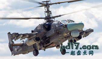 武装直升机排名Top3：卡莫夫Ka-52 Hokum-B（俄罗斯）