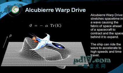 概念航天器推进器Top1：Alcubierre Drive