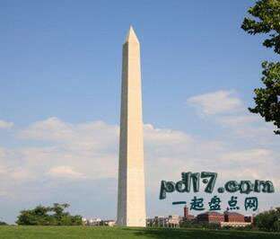 世界上最神奇的方尖碑Top5：华盛顿纪念碑