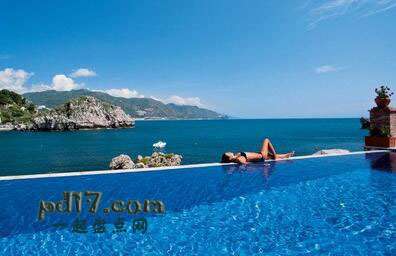 世界上最美丽的无边游泳池Top9：Caruso酒店