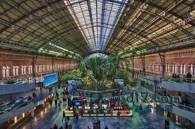 世界上最惊人的火车站Top4：马德里阿托查车站