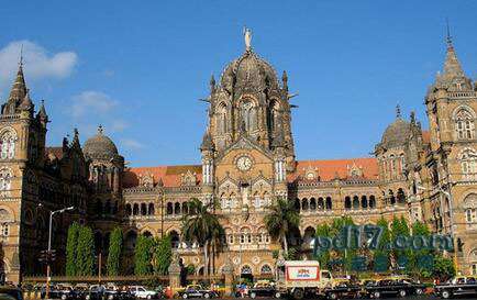 世界上最惊人的火车站Top2：Chhatrapati Shivaji Terminus