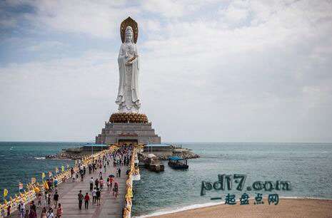 世界上最大的雕像Top2：南海观音像