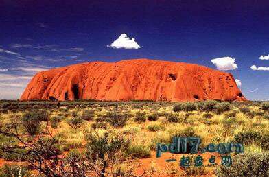 澳大利亚的旅游胜地Top2：艾尔斯岩–乌鲁鲁石