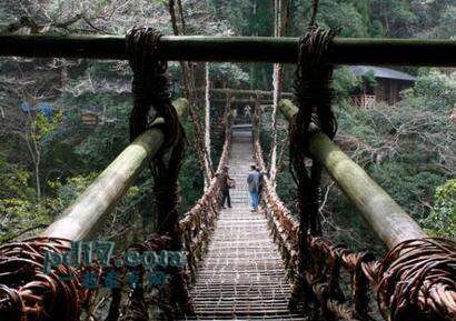 世界上最危险的桥Top4：日本麻苏鹤桥