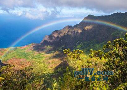 世界上最美的山谷Top9：夏威夷卡拉洛谷