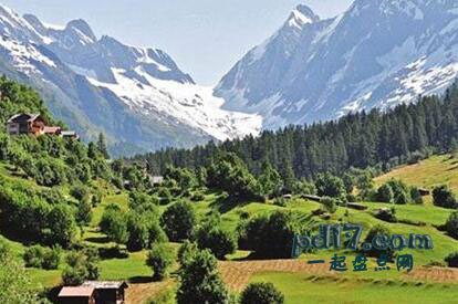 世界上最美的山谷Top8：瑞士Lotschental