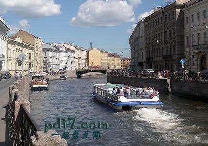 世界上最美丽的运河城市Top3：圣彼得堡