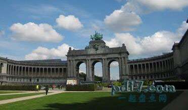 世界上最惊人的拱形门纪念碑Top8：Arcade du Cinquantenaire