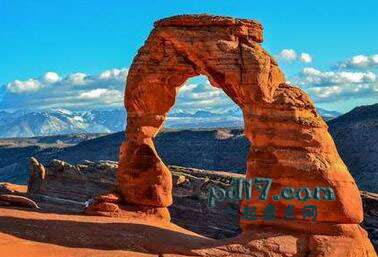 世界上著名的自然拱门Top10：犹他州国家公园自然拱门