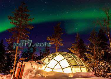 世界上最奇异的酒店Top3：芬兰的Kakslauttanen酒店