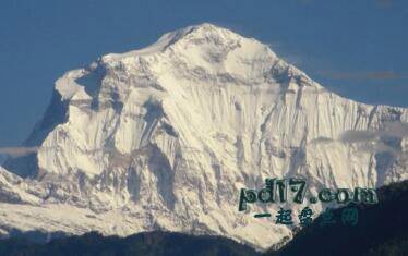 世界上最高的山峰Top7：道拉吉里峰